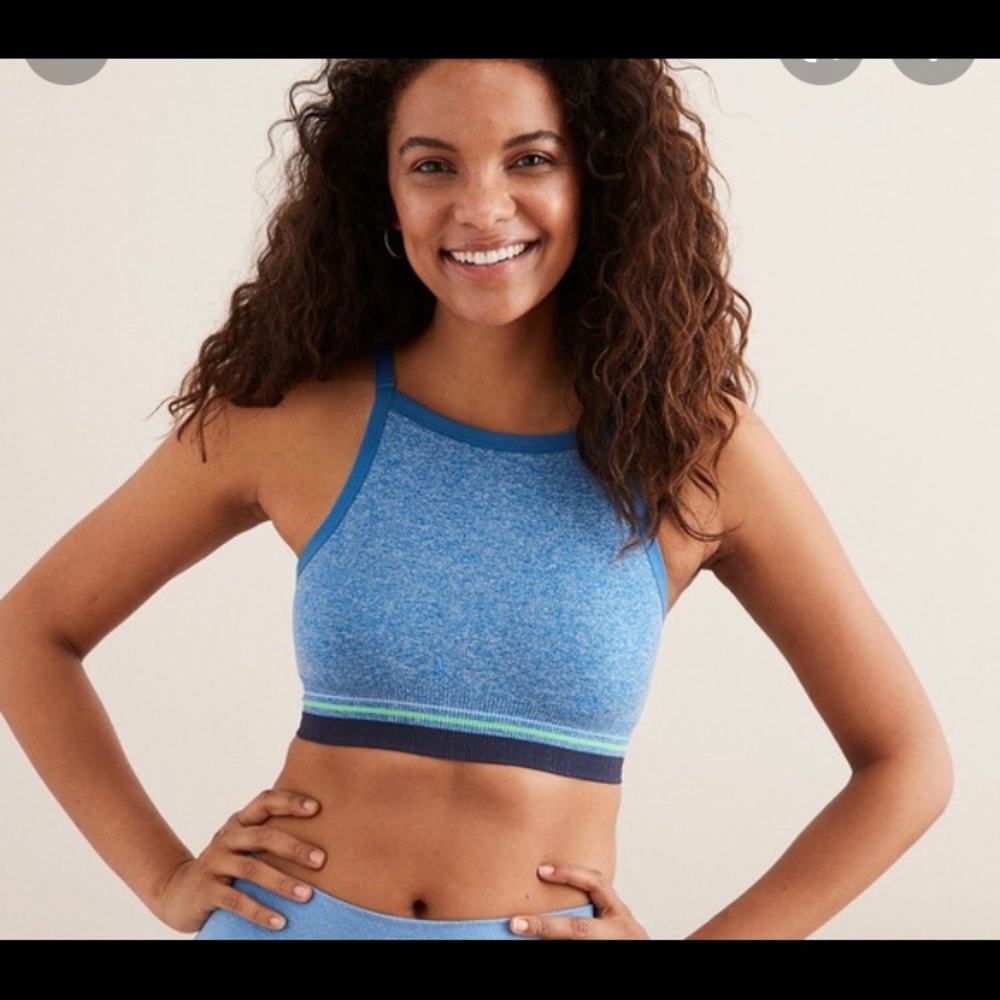 EUC aerie seamless sports bra